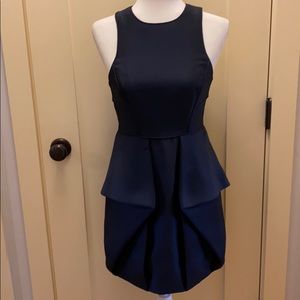 Tibi navy blue tulip dress size 4